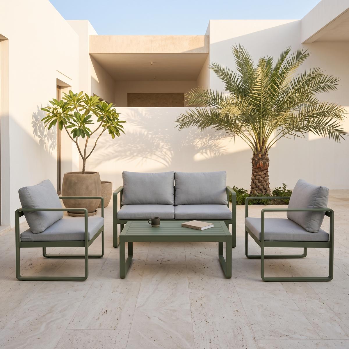 Mota Garden Sofa Set #D60039-4 in a Muscat home