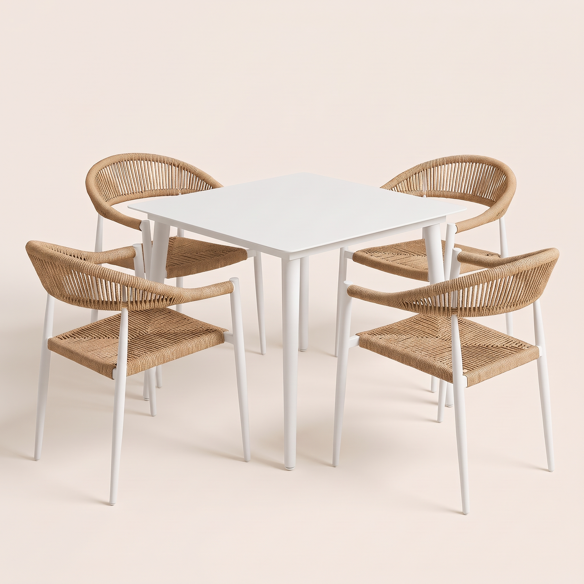 Penne Garden Dining Set #D30020-5, studio view