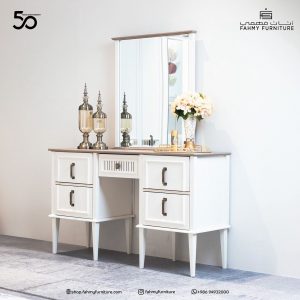 BEDROOM SET #MADRID ( BED(200X180) +2NS+DRESSER/MIRROR+ WARDROBE)