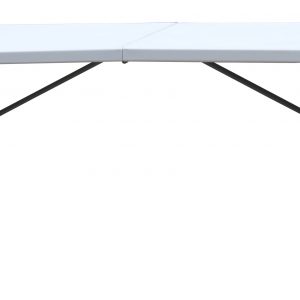 8ft White Folding Garden Table #HP-240CZ